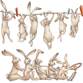 Кролики-чудаки
