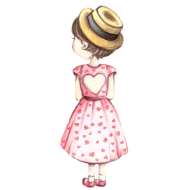 Девочка в шляпе