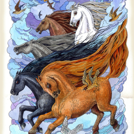 "Утренний всадник" для ЭКСМО