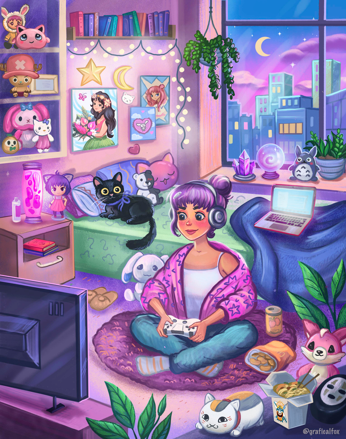 Вечер за любимой игрой