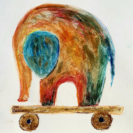 Слон Толик устал от цирка