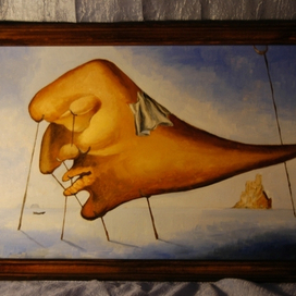 Репродукция картины Садьвадора Дали "Сон"