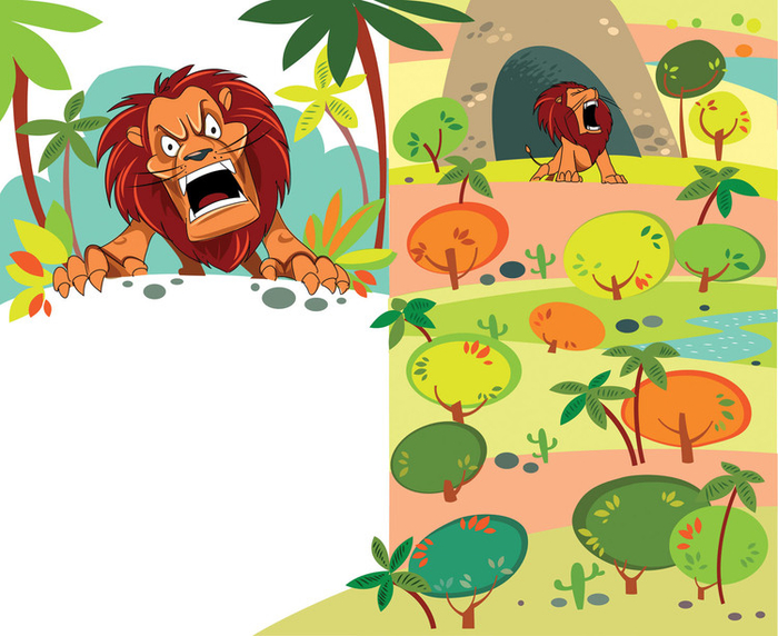 Как шакал перехитрил льва