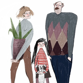 Семья для книги