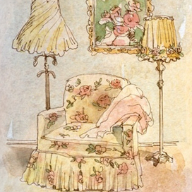 Интерьер, зарисовка 