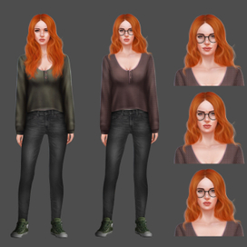 персонаж для интерактивной новеллы