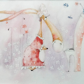 мама ослика