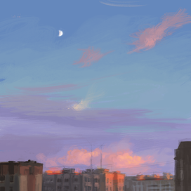 Вид из окна