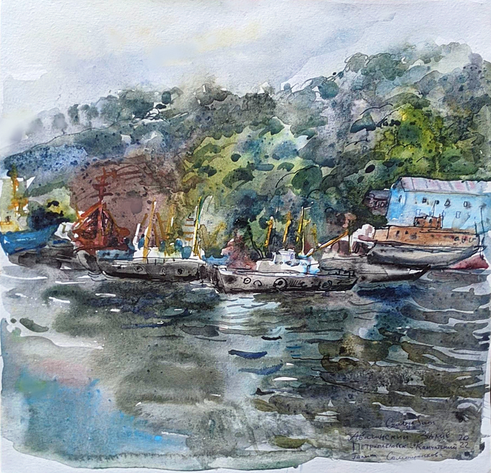 Авачинский залив, Петропавловск-Камчатский