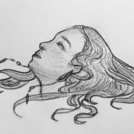 Зарисовка девушки