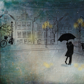 В городе дождь