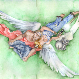 Жанна д'Арк и архангел Михаил