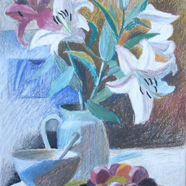 лилии и сливы