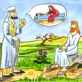 из "Воскрешения Лазаря", библейский сюжет