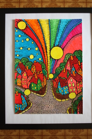 Радуга над городом