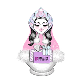 Снегурочка для Yarmarka pop-up store