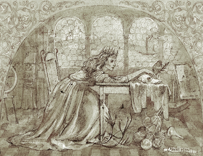 Сказки Братьев Гримм. Королевна