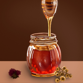 Баночка мёда