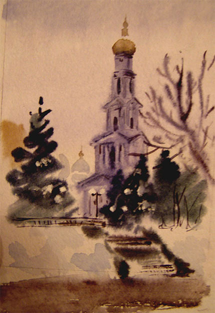 Успенский..зимой..