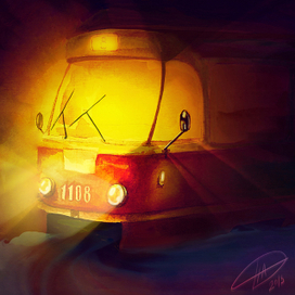 8 трамвай (привет Екатеринбург).