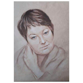 Портрет женщины.Графика