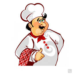 эскиз логотипа закусочной