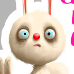 Зая 4, из стикерпака про злого заю.