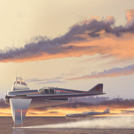 Море, самолёты