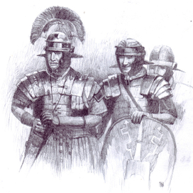 Римские Воины - Карандаш