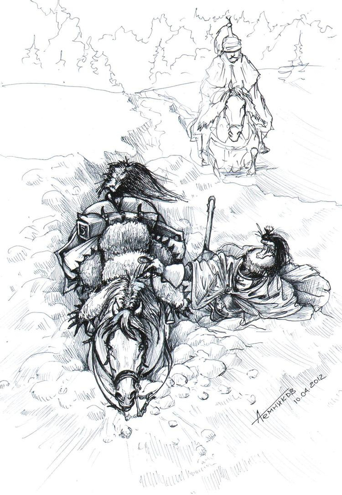 Отступление из России. Зима 1812-го года