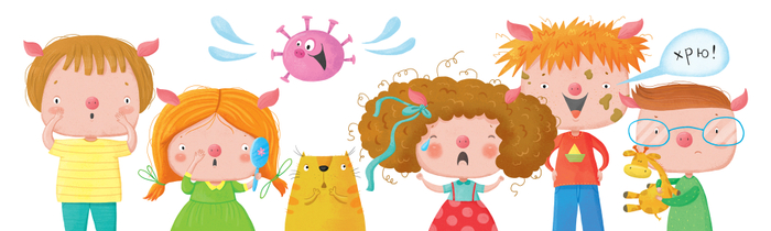 Иллюстрация к энциклопедии вирусов