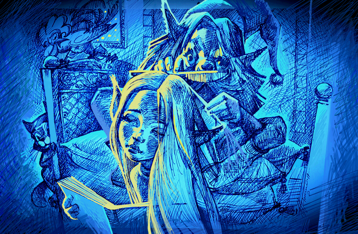 Сказки Ярыча.Про косу-косичку.