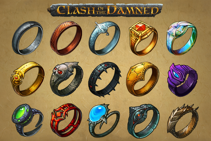 Clash of the Damned_rings