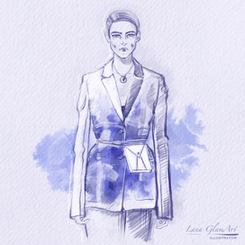 Fashion иллюстрация 