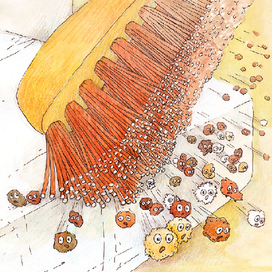 Разноцветные приключения. Соринки.