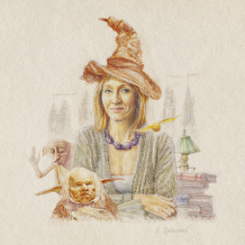 J.K. Rowling - "мама Гарри Поттера"