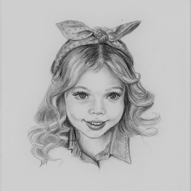 девочка  в стиле пин-ап