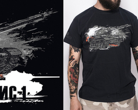 World of tanks t-shirt "ИС-1"