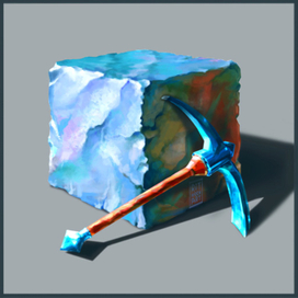 Голубой куб