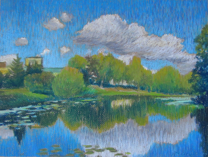 Озеро в Коломягах