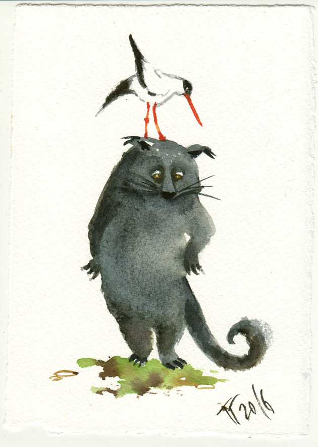 Бинтуронг - Смотритель маяка