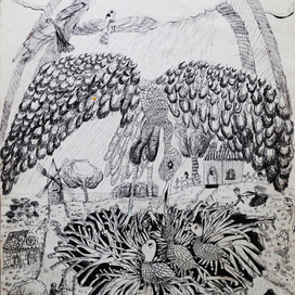 Гнездо аиста