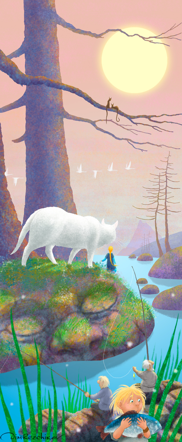 камни в воде