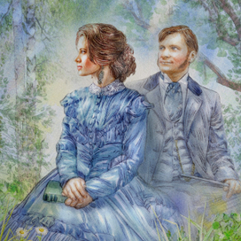 Иллюстрация для обложки книги