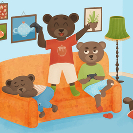 Чаепитие у Тимофея | 5 разворот