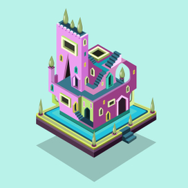 Изометрия.Игровая тематика
