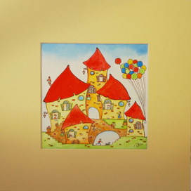 Красные крыши