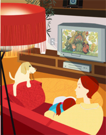 Иллюстрации для социального отчета ОГК-4