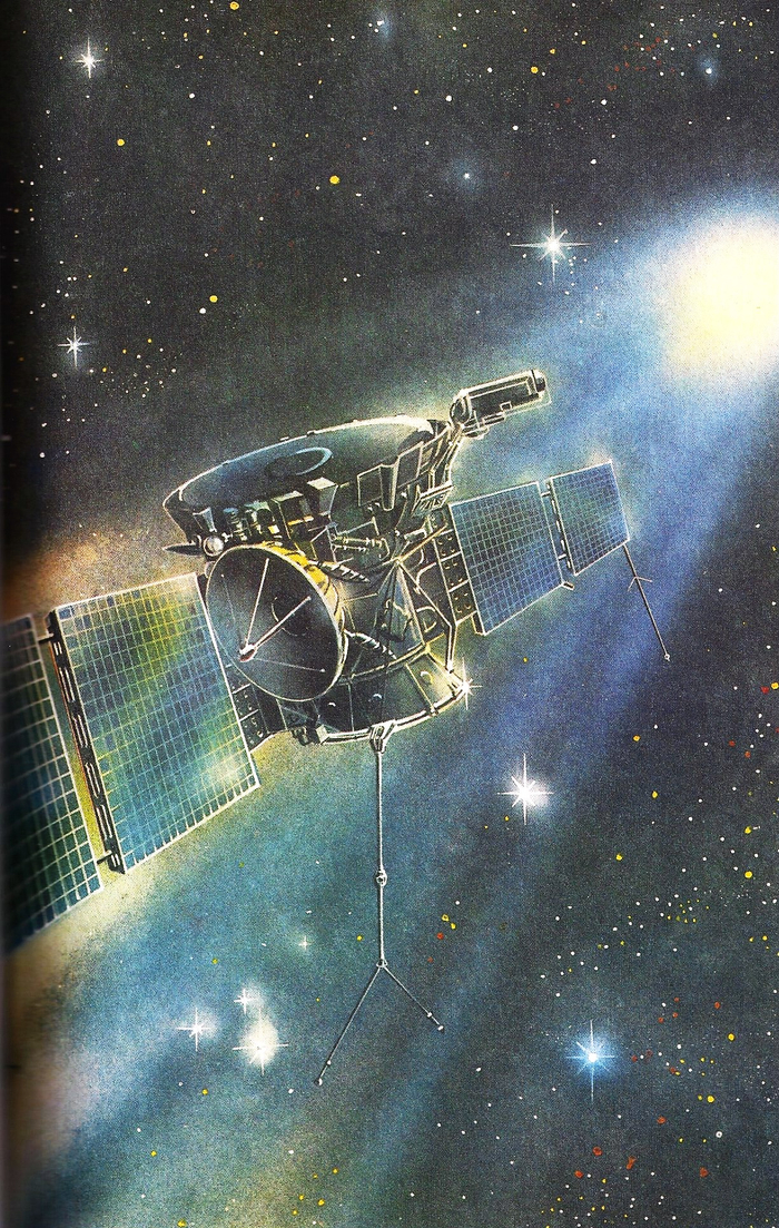 Один из межпланетных космических аппаратов исследующих космос.