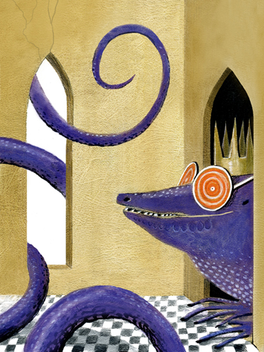 Иллюстрация к сказке Андрея Семина "Джоконда и Принцесса из леса"